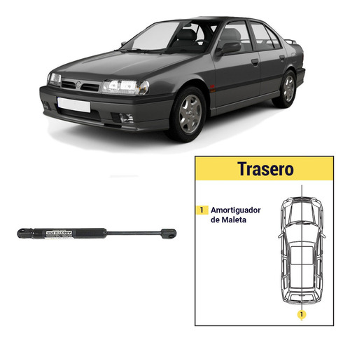 Amortiguador Maleta Nissan Primera 1996