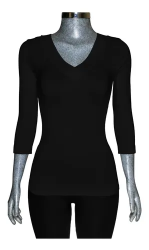 Blusas de lycra cuello alto hotsell