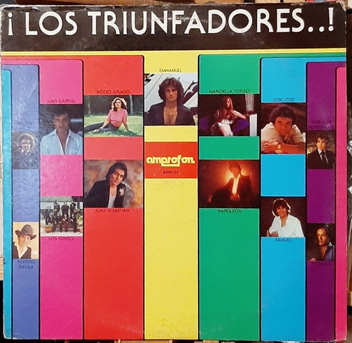 Disco Lp Triunfadores Joan Sebastian Yonics #5997