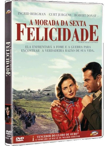 Dvd Morada Da Sexta Felicidade, Com Ingrid Bergman, 1958