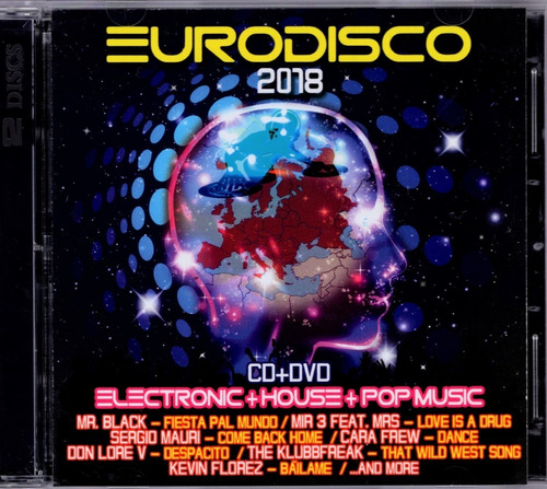 Eurodisco 2018 / Electronic , Pop , House - Cd + Dvd