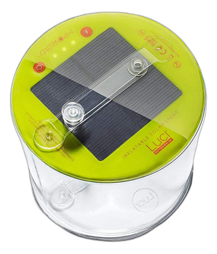 Mpowerd Luci Outdoor 2.0: Luz Solar Inflable, Acabado Transp