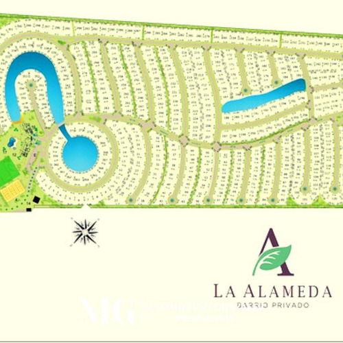 Imagen 4 de 4 de Lote En Venta A La Laguna - Barrio Privado La Alameda, Canning Ezeiza