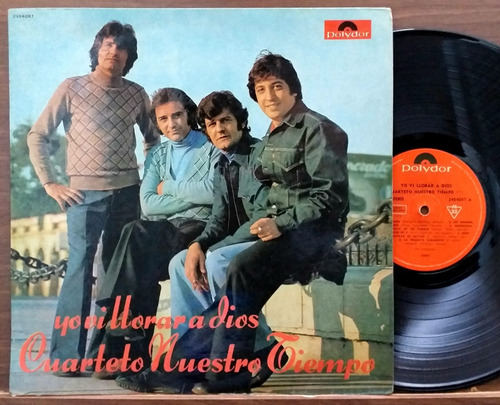 Cuarteto Nuestro Tiempo Yo Vi Llorar A Dios Lp 1976 Folklore