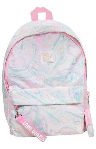 Mochila Rosa Pastel MercadoLibre