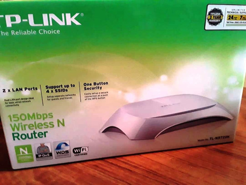 Router Inalambrico Tp Link Tl Wr720n