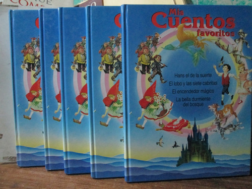 Mis Cuentos Favoritos, (infantiles), Euroliber, 5 Tomos (Usado)