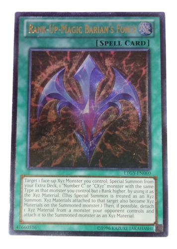 Yugioh Rank-up-magic Barian's Force Ultimate 