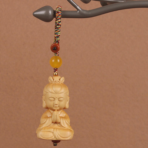 2 Llavero De Madera Con Figura, Accesorio Artesanal Estilo B