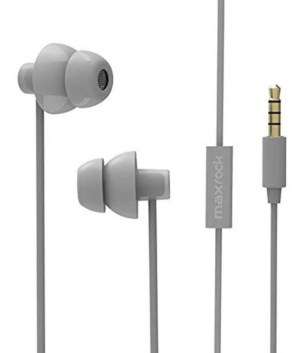 Maxrock Sleeping Headphones Inear Soundproof Earplug Soft Au