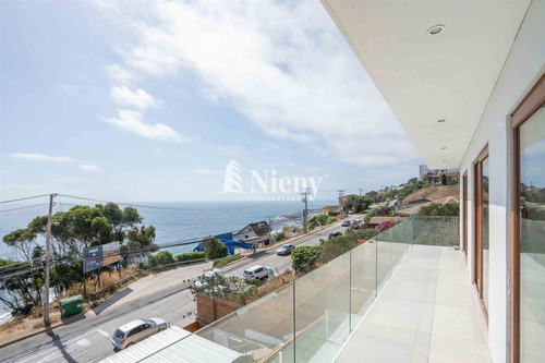 Casa Rentando 10% Anual. 6 Dorm, Vista Al Mar . Reñaca