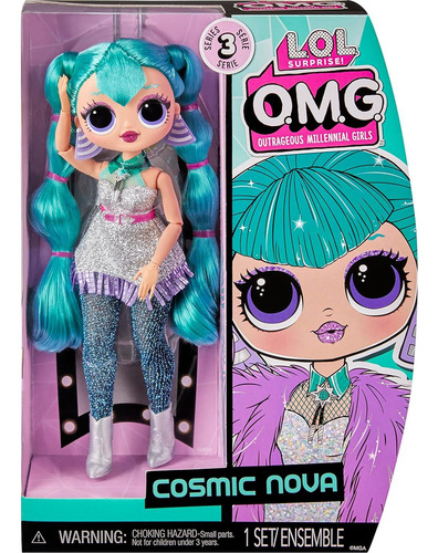 Muñeca L.o.l. Surprise! O.m.g. Cosmic Nova Con Accesorios