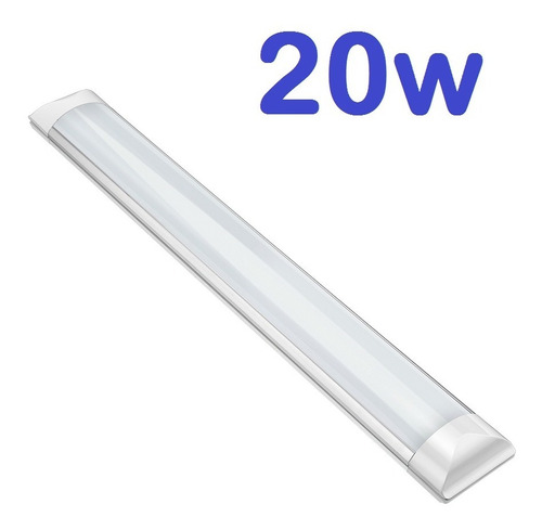 Lâmpada Led Tubular 60cm Slim Super Led Branco Frio 20w | MercadoLivre