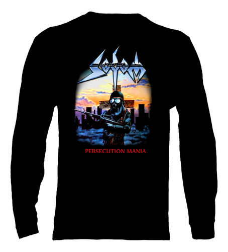 Polera Manga Larga Sodom - Ver 20 - Persecution Mania