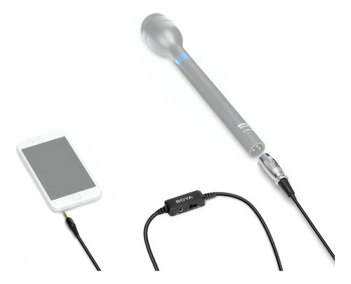 Cable Plug Para Micrófono De 3.5mm A Xlr Boya Bca6