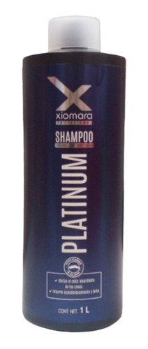 Shampoo Matizador Platinum Profesional Xiomara 1 L