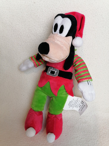 Peluche Original Goofy Navidad Disney 25cm. 