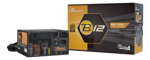 Fuente De Poder Seasonic 750w 80 Plus Bronze B12 Bc-750w