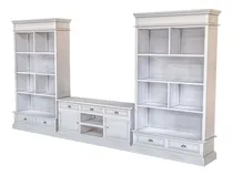 Comprar Mesa Tv + Bibliotecas Estanteria Amoblamiento Living
