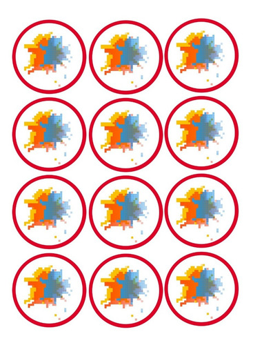 Imagen 1 de 3 de Stickers Personalizados Troquelados Precio X 10 Planchas A4