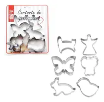 Comprar Cortantes Galletitas Cortantes Reposteria Set X6 Unidades