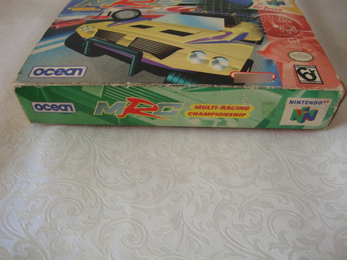 Somente Caixa Do Multi Racing Championship Mrc Bra Para N64 (Usado)