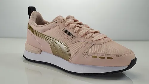 Tenis Puma 368867 02 Dama Rosa/dorado - Original