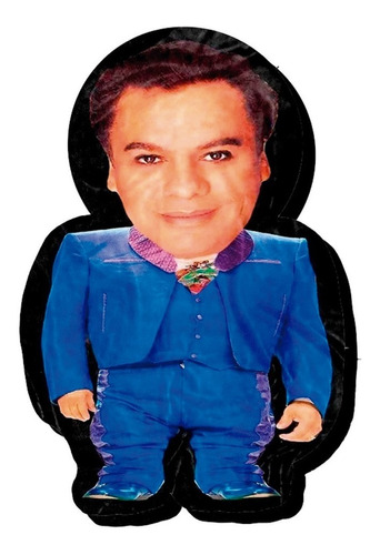 Cojín Almohada Juan Gabriel Chiquito Peluche Divo De Juarez