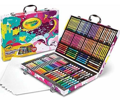 Crayola Inspiration Art Case - Rosa, Portable Art Studio,