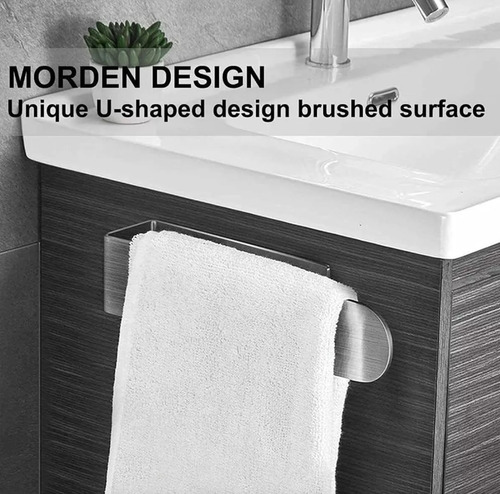 Colgador De Toalla Acero Inoxidable Baño Mano Soporte Barra