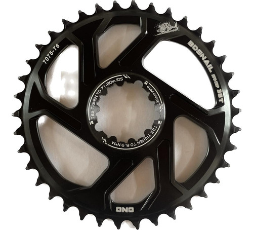 Monoplato 38t 6mm Ofset P/montaje Directo Sram Snail