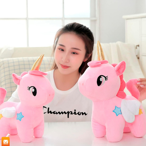 Unicornio Peluche Kawaii Juguete Felpa Suave Bebe Infantil