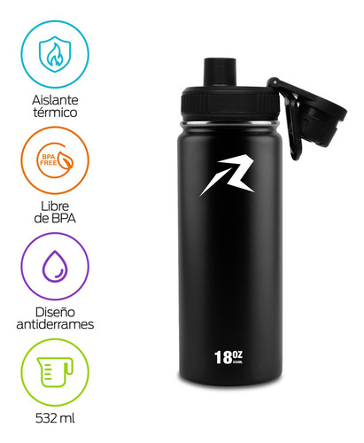 - Redlemon Termo De Acero Inoxidable Con Doble Aislamiento