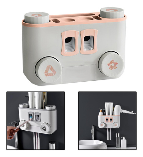 Soportes Para Cepillos De Dientes Montados En La Pared,