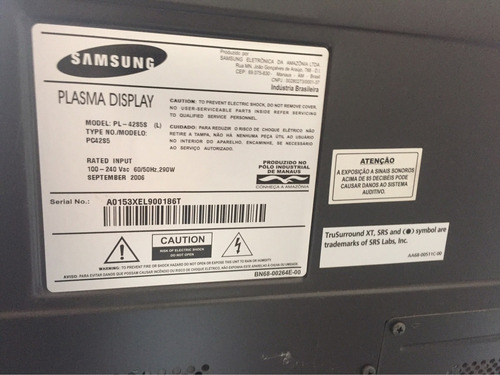 Tv Samsung Plasma 42pl