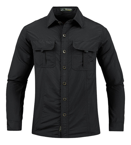 Camisa De Trabajo Para Hombre, Transpirable E Impermeable