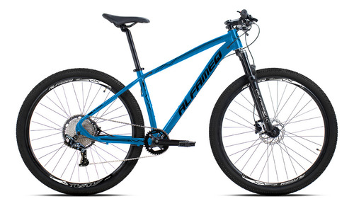 Bicicleta Aro 29 Alfameq Vx 12v Freio A Disco Hidráulico Cor Azul/preto Tamanho Do Quadro 19