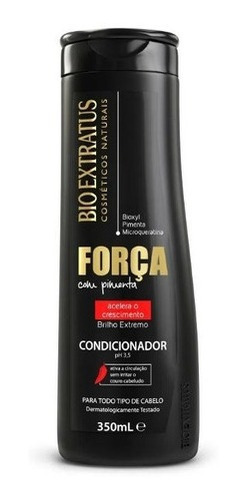 Kit Sh + Cd + Suplemento Força Com Pimenta Bio Extratus