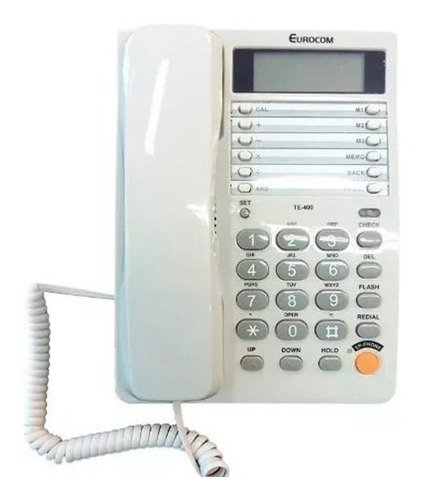 Telefono Mesa Eurocom Con Captor 1 Año Garantia