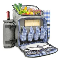Comprar Mochila Picnic Para 4 - Set Picnic 4 Personas