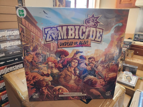 Zombicide Undead Or Alive Juego De Mesa Cmon