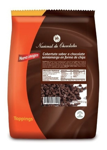 Chips De Chocolate Negros - kg a $21900
