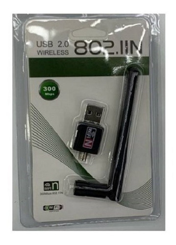 Imagen 6 de 6 de Wifi Usb Antena Desmontable Adaptador 300mbps Receptor Pc