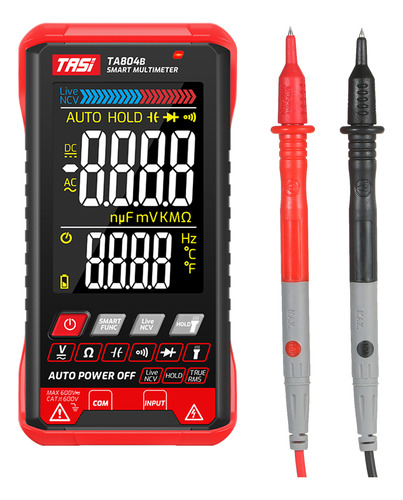 Multímetro Digital De Capacitancia True Meter Rms Auto Diode