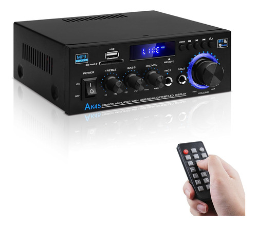 Receptores De Amplificadores De Audio - Ak45 Bluetooth 5.0 H