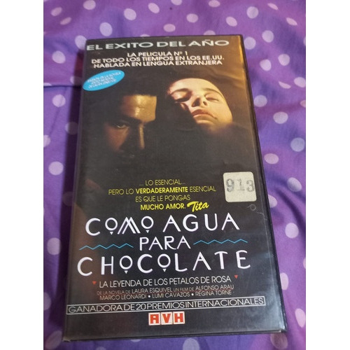 Como Agua Para Chocolate Vhs Pelicula 