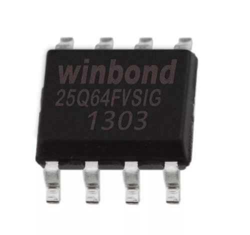 Kit 5 Unidades Ci Eprom Bios Virgem Winbond 25q64fvsig 25q64