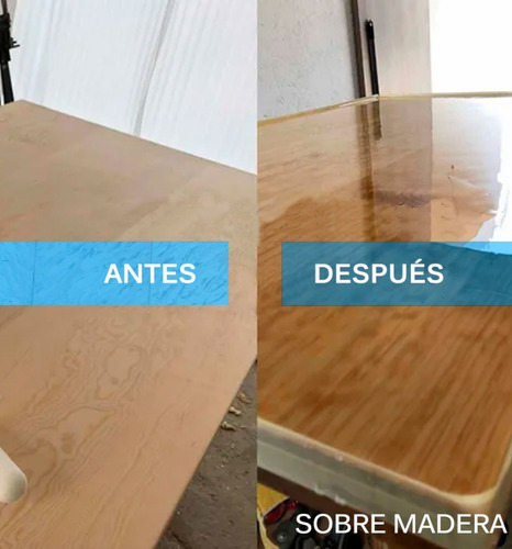 Porcelanato Liquido Transparente Brillante 750grs Acabados