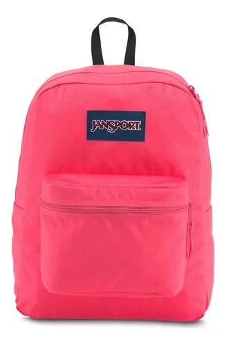 Mochila jansport rosa fluor hotsell