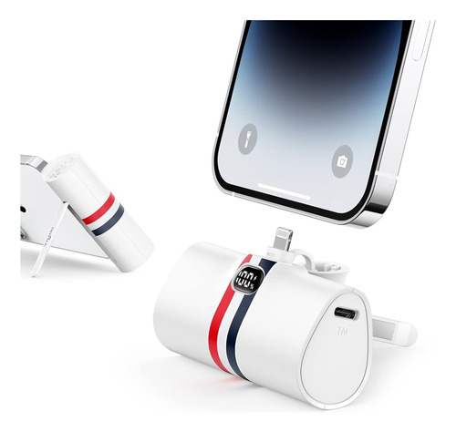 Viyisi Mini Cargador Portátil Para iPhone | 5000mah 20w Pd B